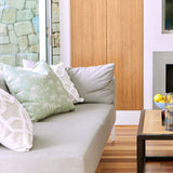 NNEDSZ Cushion Cover-With Piping-Postcards Sage-60cm x 60cm