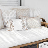 NNEDSZ Cushion Cover-With Piping-Safari-45cm x 45cm