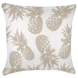NNEDSZ Cushion Cover-With Piping-Pineapples Beige-60cm x 60cm