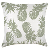 NNEDSZ Cushion Cover-With Piping-Pineapples Sage-60cm x 60cm