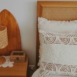 NNEDSZ Cushion Cover-Boho Textured Single Sided-Africa-50cm x 50cm