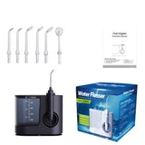 NNEDSZ Water Jet Dental Flosser 1000ml Black - Electric Oral Pressure Irrigator