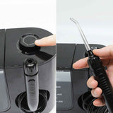 NNEDSZ Water Jet Dental Flosser 1000ml Black - Electric Oral Pressure Irrigator