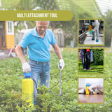 NNEDSZ 10L Pressure Sprayer - Knapsack Garden Pump For Liquids - Yard Weed Plants