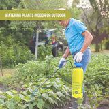 NNEDSZ 10L Pressure Sprayer - Knapsack Garden Pump For Liquids - Yard Weed Plants