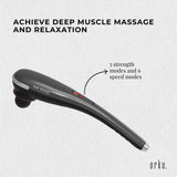 NNEDSZ Rechargeable Body Hammer Massager - Handheld Portable Cordless Electric Massage