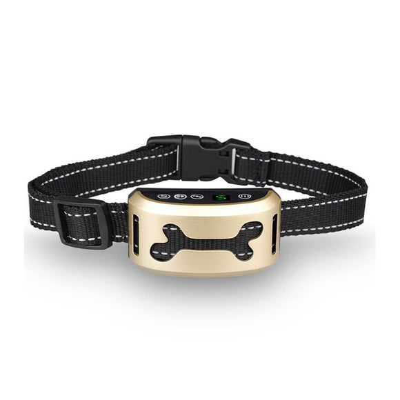 NNEDSZ Dog Bark Collar - Sound and Vibration Automatic USB Rechargeable Training Device
