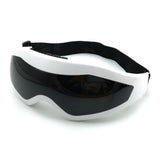 NNEDSZ Rechargeable Eye Care Massager - Remote Music Pressure Vibration Heat