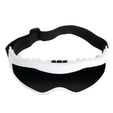 NNEDSZ Rechargeable Eye Care Massager - Remote Music Pressure Vibration Heat