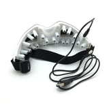 NNEDSZ Rechargeable Eye Care Massager - Remote Music Pressure Vibration Heat