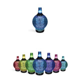 NNEDSZ Essential Oil Aroma Diffuser - Mirror 3D Fireworks Aromatherpay Mist Humidifier