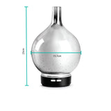 NNEDSZ Essential Oil Aroma Diffuser - Mirror 3D Fireworks Aromatherpay Mist Humidifier