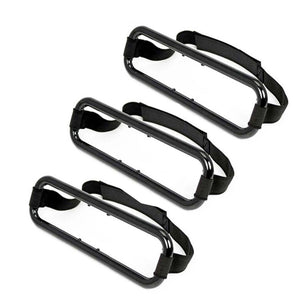 NNEDSZ 3x Car Tissue Box Holder - Plastic and Elastic Napkin Hanging Organiser Device