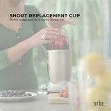 NNEDSZ For NutriSmall Short Little 18 Oz Cup - For 600W + 900W Model Replacement