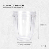 NNEDSZ For NutriSmall Short Little 18 Oz Cup - For 600W + 900W Model Replacement