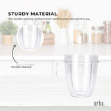 NNEDSZ For NutriSmall Short Little 18 Oz Cup - For 600W + 900W Model Replacement