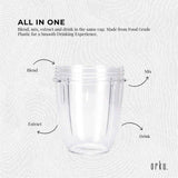 NNEDSZ For NutriSmall Short Little 18 Oz Cup - For 600W + 900W Model Replacement