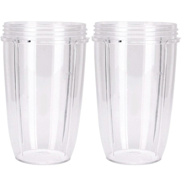 NNEDSZ 2x For NutriColossal Big Large Tall Cup 32 Oz - Nutri 600 and 900 Models