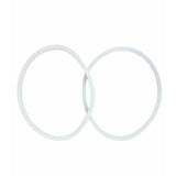 NNEDSZ 2x For NutriRubber White Seal - Gasket Ring For 600 600W Blade and Cups