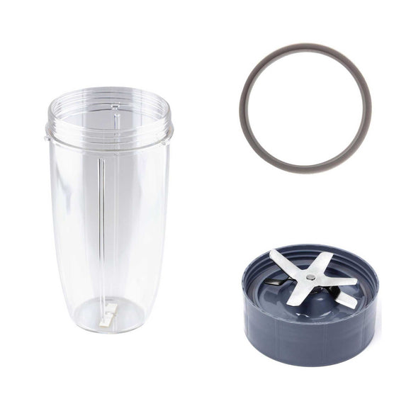 NNEDSZ For NutriExtractor Blade + Tall Cup + Grey Seal - 900 and 600 Models