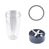 NNEDSZ For NutriExtractor Blade + Tall Cup + Grey Seal - 900 and 600 Models