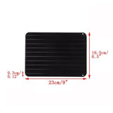 NNEDSZ Defrost Express Defrosting Meat Tray - Miracle Aluminium Thawing Plate Board Mat