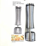 NNEDSZ Electric Battery Salt or Pepper Grinder Adjustable Shakers Automatic Stainless Mill