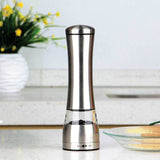 NNEDSZ Electric Battery Salt or Pepper Grinder Adjustable Shakers Automatic Stainless Mill