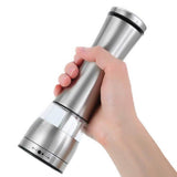 NNEDSZ Electric Battery Salt or Pepper Grinder Adjustable Shakers Automatic Stainless Mill