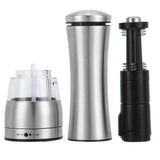 NNEDSZ Electric Battery Salt or Pepper Grinder Adjustable Shakers Automatic Stainless Mill