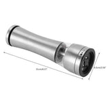 NNEDSZ Electric Battery Salt or Pepper Grinder Adjustable Shakers Automatic Stainless Mill