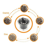 NNEDSZ Gravity Salt or Pepper Grinder - Automatic Twist Grind Shakers Mills Electric