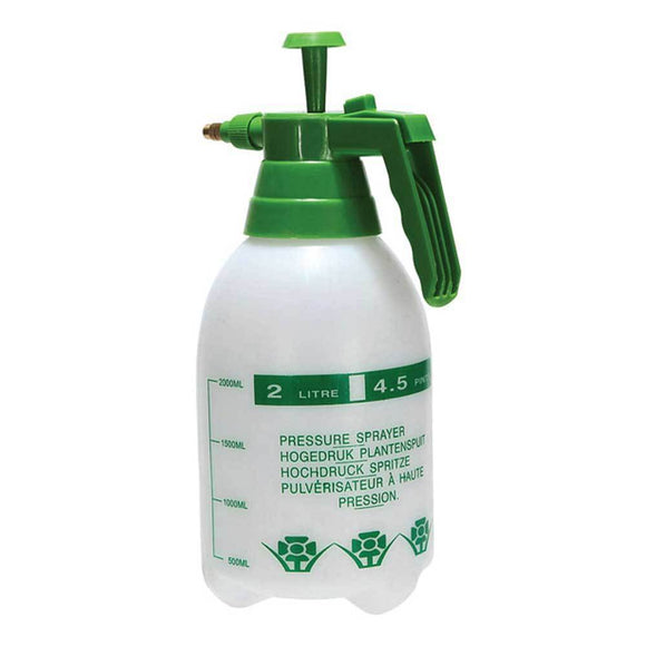 NNEDSZ 2L Hand Held Pressure Sprayer - Plastic Garden Pump For Liquids - Portable Bottle