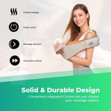NNEDSZ Cervical Massager - Neck Shoulders Back - Heat Knead Shiatsu Massage - Car Home