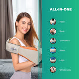NNEDSZ Cervical Massager - Neck Shoulders Back - Heat Knead Shiatsu Massage - Car Home