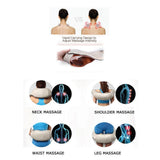 NNEDSZ Cervical Massager - Neck Shoulders Back - Heat Knead Shiatsu Massage - Car Home