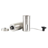NNEDSZ Coffee Bean Grinder - Stainless Steel Ceramic Burr Manual Hand Crank Nut Mill