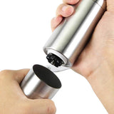 NNEDSZ Coffee Bean Grinder - Stainless Steel Ceramic Burr Manual Hand Crank Nut Mill