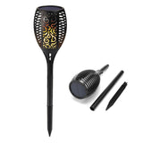 NNEDSZ 51 LED Bulbs Torch Solar Garden Outdoor Flame Dancing Flickering Light Auto Lamp