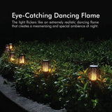 NNEDSZ 51 LED Bulbs Torch Solar Garden Outdoor Flame Dancing Flickering Light Auto Lamp