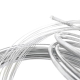 NNEDSZ 20cm Sterling Silver 0.8mm - Soft Round Wire Rod 20 Gauge Jewellery Bead