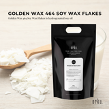 NNEDSZ 5Kg Golden 464 Soy Wax Flakes - 100% Pure Natural DIY Candle Melts Chips