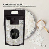 NNEDSZ 5Kg Golden 464 Soy Wax Flakes - 100% Pure Natural DIY Candle Melts Chips