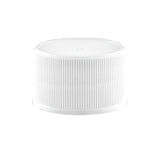 NNEDSZ 10x 1L Clear HDPE Round Bottle + 28/410 Caps - Empty Plastic Food Storage