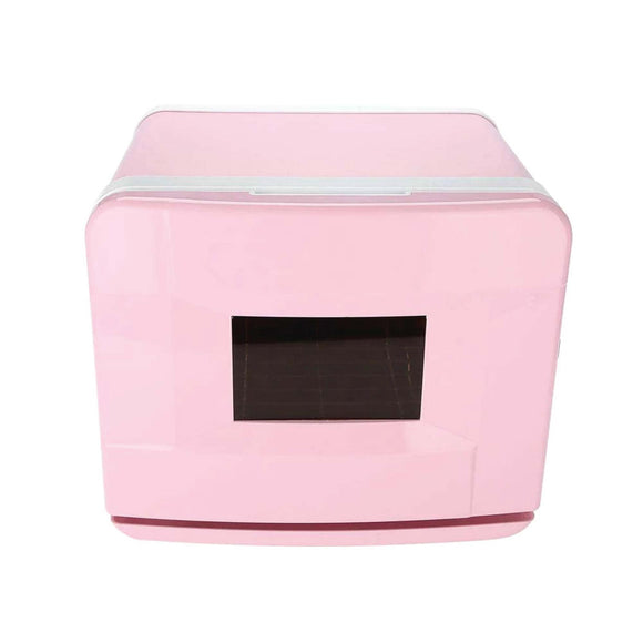 NNEDSZ 8L Pink Electric Towel Warmer UV Steriliser Cabinet Small Hot Heater Sanitiser