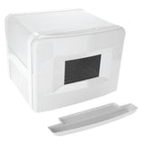 NNEDSZ 8L White Electric Towel Warmer UV Steriliser Cabinet Small Hot Heater Sanitiser