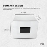 NNEDSZ 8L White Electric Towel Warmer UV Steriliser Cabinet Small Hot Heater Sanitiser