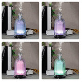 NNEDSZ Essential Oil Aroma Diffuser - 120ml 3D Glass Bottle Ultrasonic Mist Humidifier
