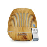NNEDSZ Essential Oil Aroma Diffuser and Remote - 300ml Hollow Ultrasonic Air Humidifier