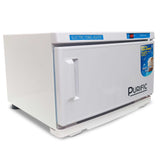 NNEDSZ 16L White UV Electric Towel Warmer Steriliser Cabinet Beauty Spa Heat Sanitiser